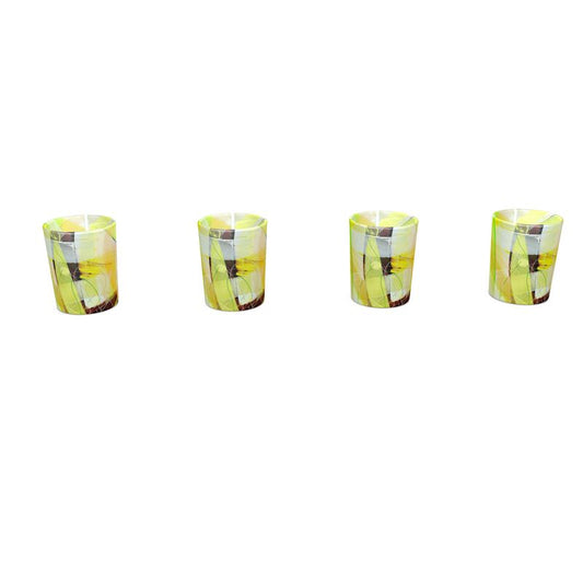 Round shot glass 4 set